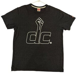 Washington Wizards Shirt Mens Large Black NBA Basketball DC Graphic Tee